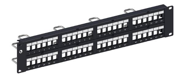 Patch panel 48P CommScope Cat6 (760237041/9-1375055-2)